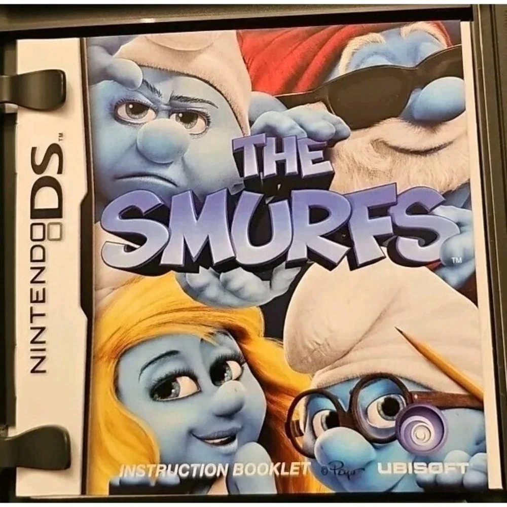 Nintendo DS The Smurfs - Complete in Box w/ Manual